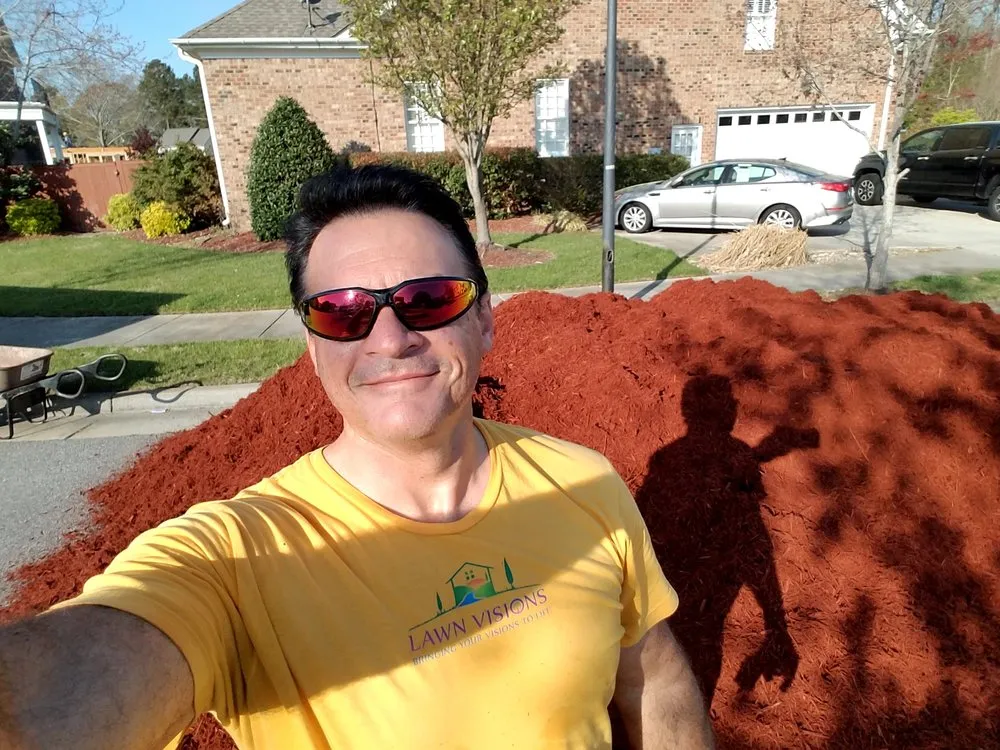 Professional landscape installation in Virginia Beach, VA by Lawn Visions