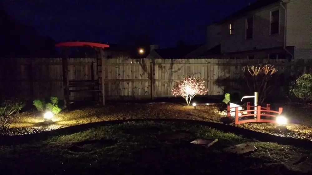 Top-rated garden landscaping for residential properties in Virginia Beach, VA by Lawn Visions