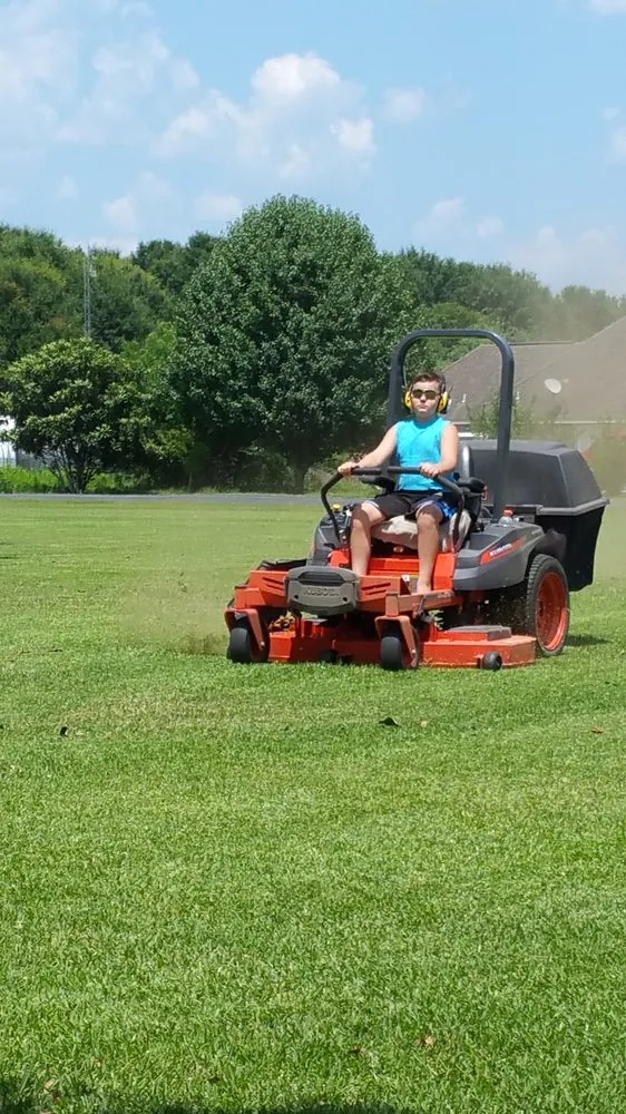 Local garden landscaping for homes in Carriere, MS by Lawn Works and Technical Services