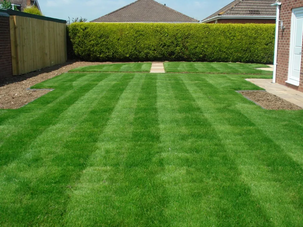 Professional lawn mowing service in Jeffersonville, IN - Lawn Works