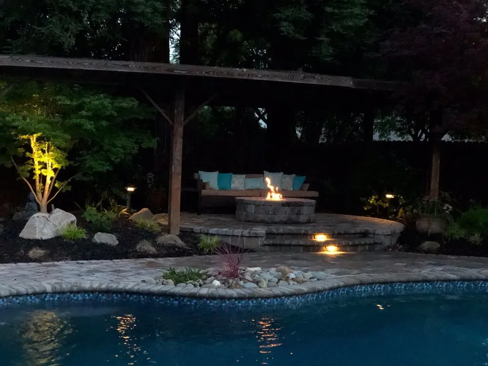 Custom landscape design in Vacaville, CA by Lawn Works Landscaping