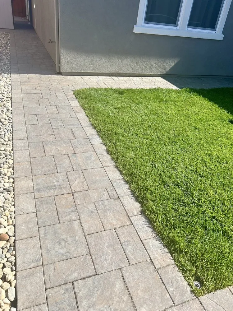 Custom garden landscaping in Vacaville, CA - Lawn Works Landscaping