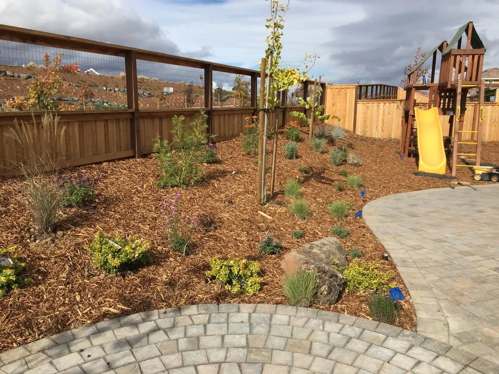 Custom landscape installation for year-round maintenance across Vacaville, CA - Lawn Works Landscaping