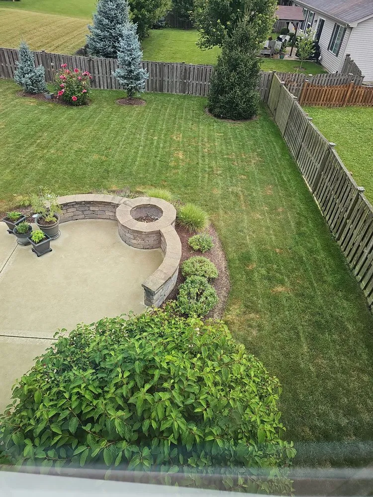 Affordable garden landscaping for residential properties in Joliet, IL by Lawn Works Of Joliet