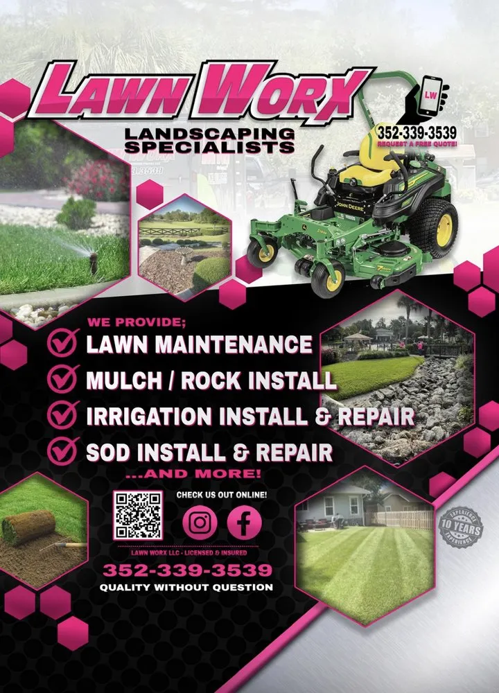 Affordable garden landscaping in Gainesville, FL - Lawn Worx - Alachua County