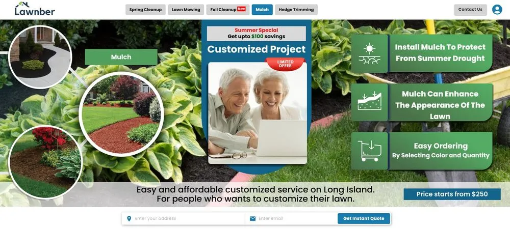 Expert lawn mowing service in Jericho, NY - Lawnber