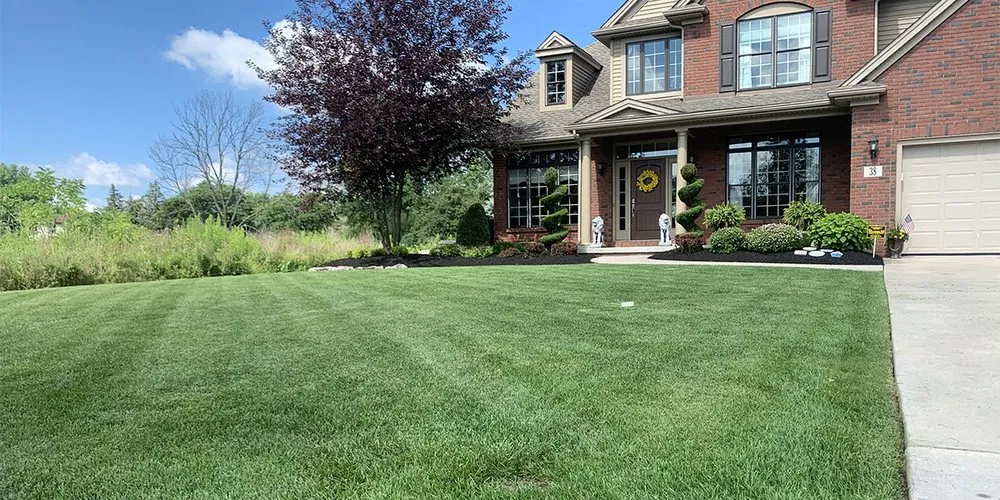 Custom lawn care service in Syosset, NY by Lawnber