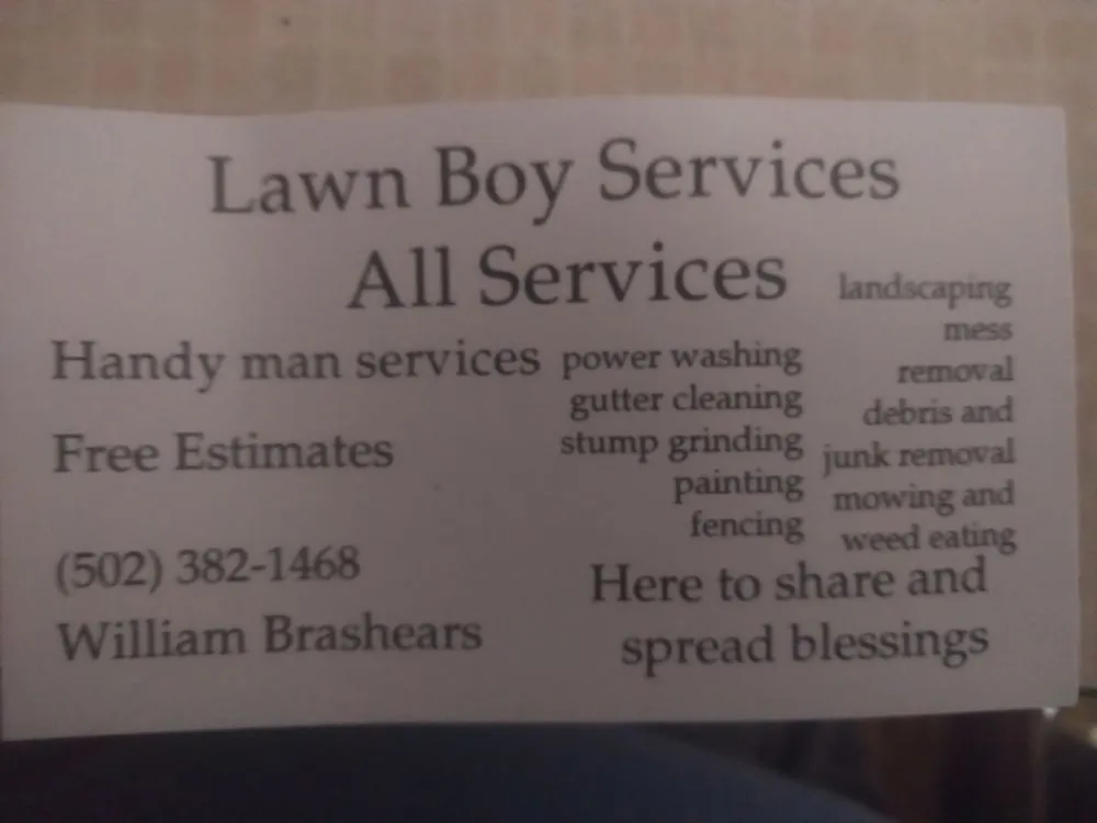 Local yard maintenance near you across Frankfort, KY - Lawnboy Services