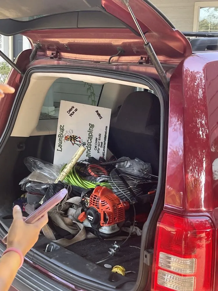 Custom landscape design in Porter, TX by LawnBugz Landscaping