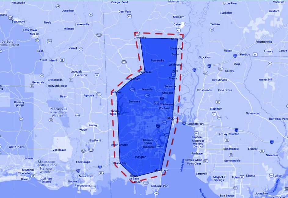 Custom outdoor landscaping experts serving Mobile, AL - Lawnbusters Landscaping