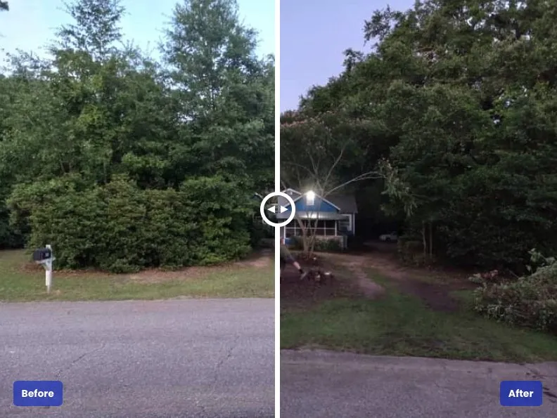 Trusted yard cleanup service for residential properties in Mobile, AL by Lawnbusters Landscaping