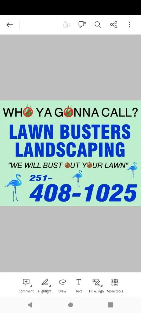 Trusted lawn mowing service in Mobile, AL - Lawnbusters Landscaping