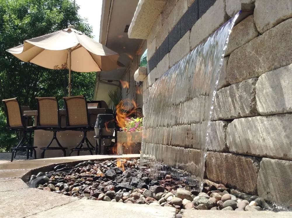 Professional garden landscaping for year-round maintenance in Rockford, IL by LawnCare by Walter