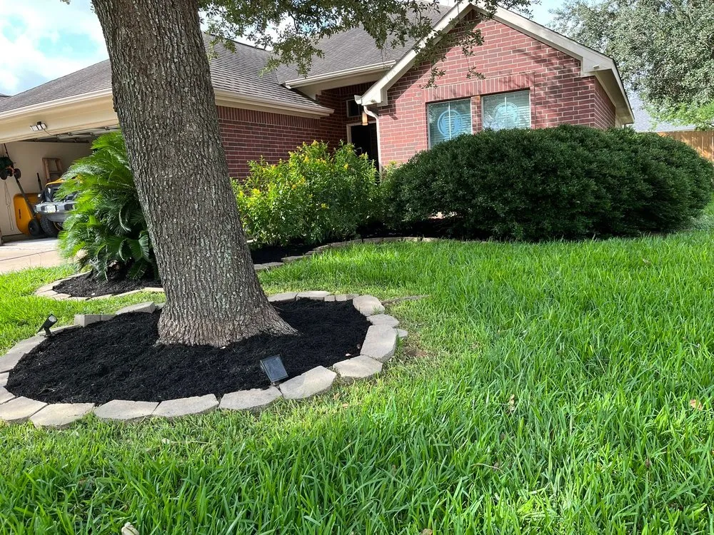 Professional lawn care service for year-round maintenance in Houston, TX by Lawncare Familiar Services