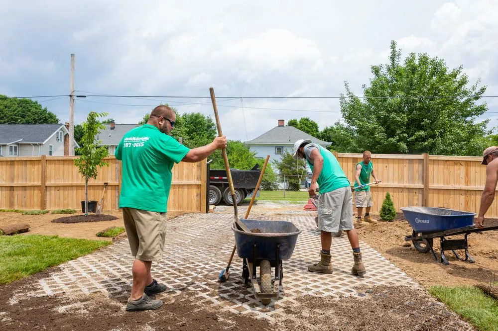 Professional residential landscaping in Salem, VA by Lawncare Solutions