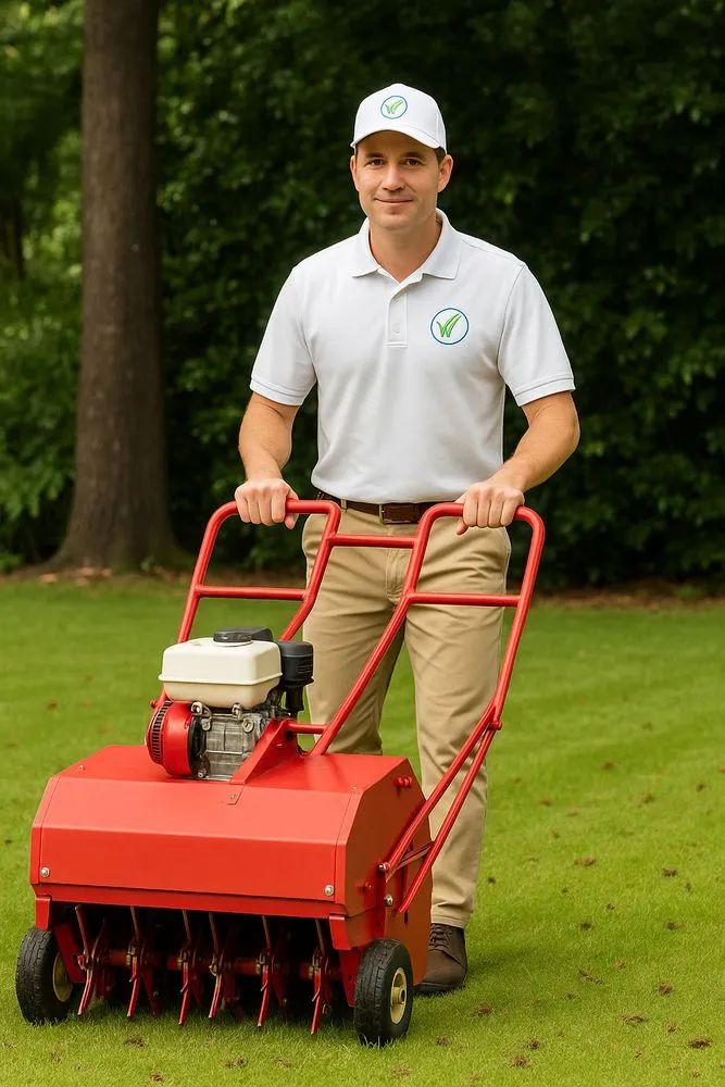 Expert outdoor landscaping in Bristol, RI by Lawncheck