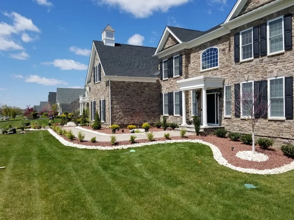 Top-rated lawn care service with custom design in Hightstown, NJ by Lawndos Landcaping & Lawn Service