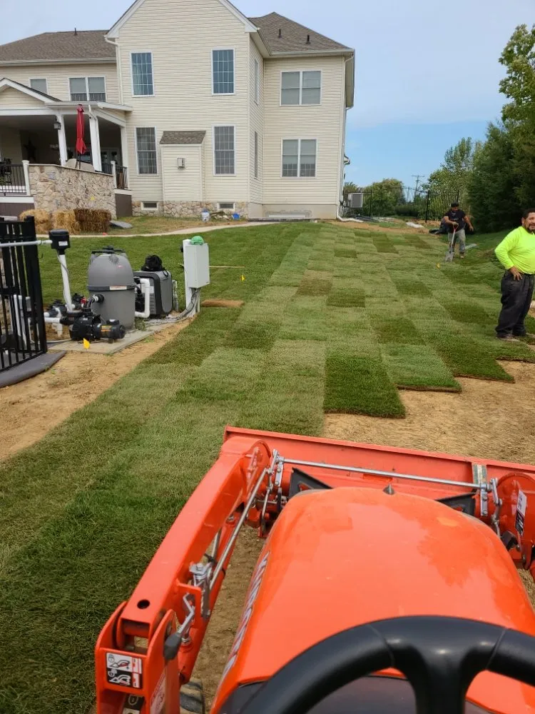 Affordable landscape design in Hightstown, NJ by Lawndos Landcaping & Lawn Service