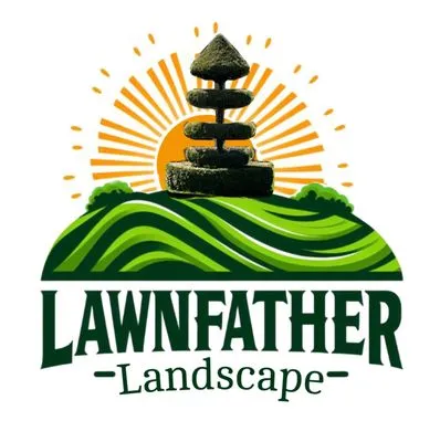 LawnFather Landscape Design Logo