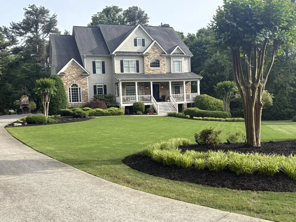 Local landscaping services for homes in Cumming, GA by Lawngevity Landscapes