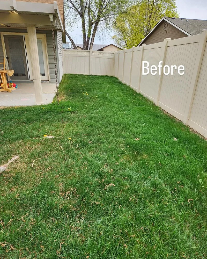 Custom yard cleanup service for homes in Nampa, ID by LawnGnomes