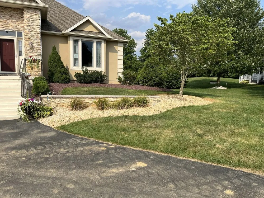 Professional yard maintenance in Bethlehem, PA by Lawnhorn Landscaping