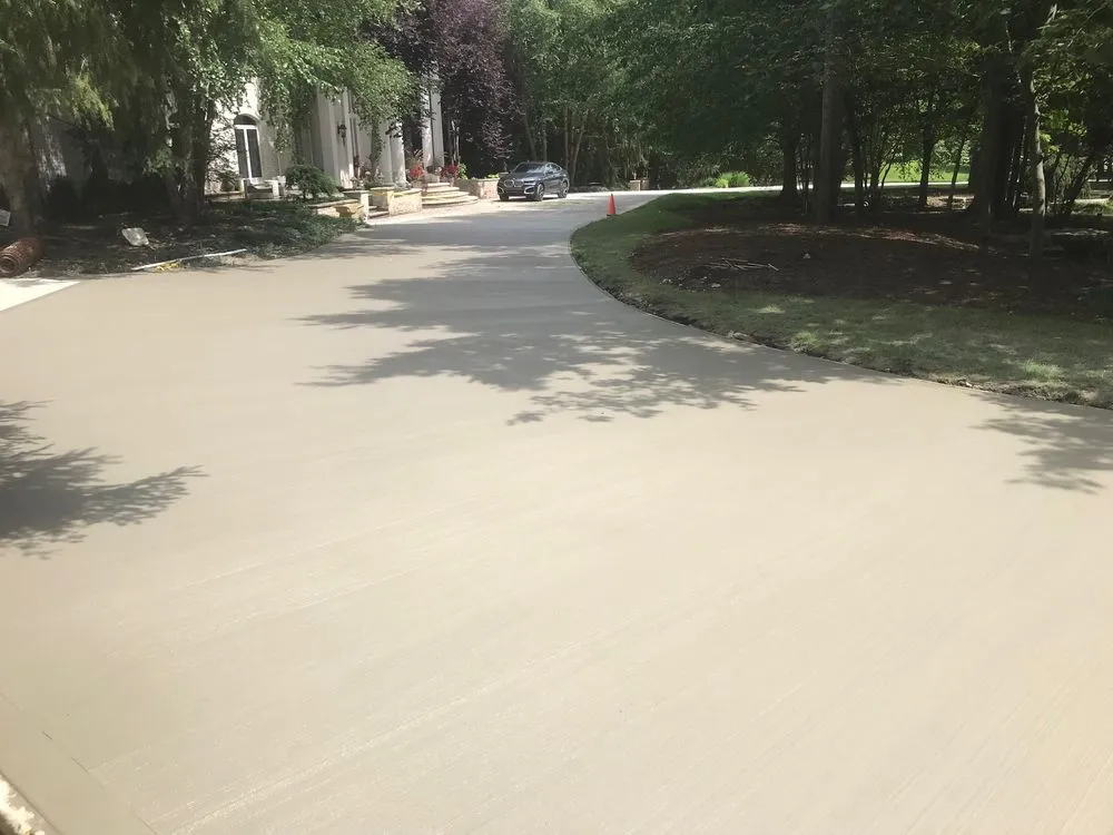 Local landscaping services in Chesterland, OH by LawnMark Concrete Driveway and Patio