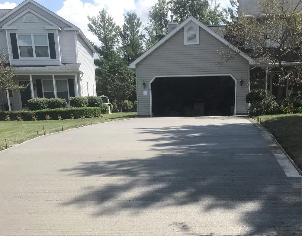 Reliable garden landscaping for beautiful yards in Chesterland, OH by LawnMark Concrete Driveway and Patio
