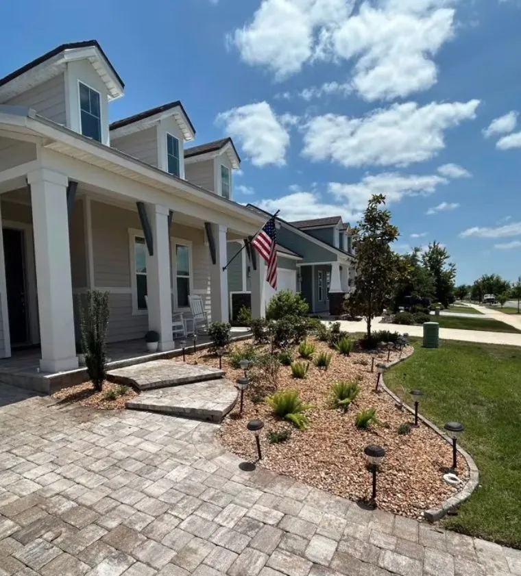 Reliable lawn mowing service with custom design in Gainsville, FL by LawnMore