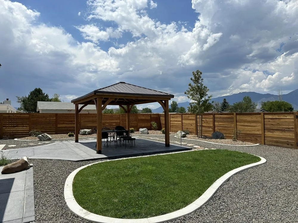 Professional landscape installation in Minden, NV by Lawnmower Man Landscaping