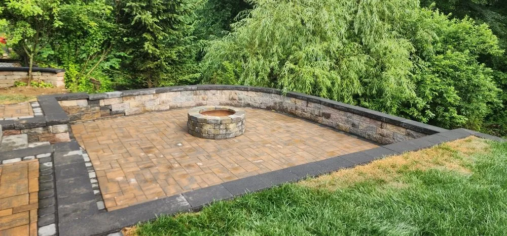 Custom yard cleanup service for homes in Ellwood City, PA by Lawns & Beyond Landscaping