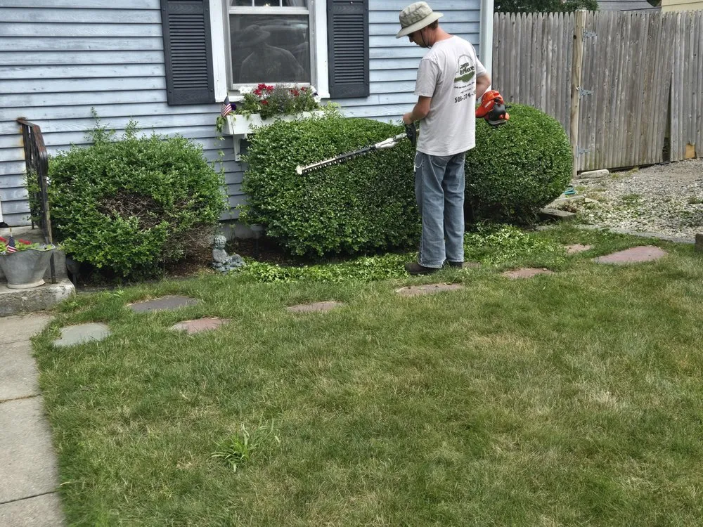 Custom landscaping services for residential properties in Buzzards Bay, MA by Lawns & More