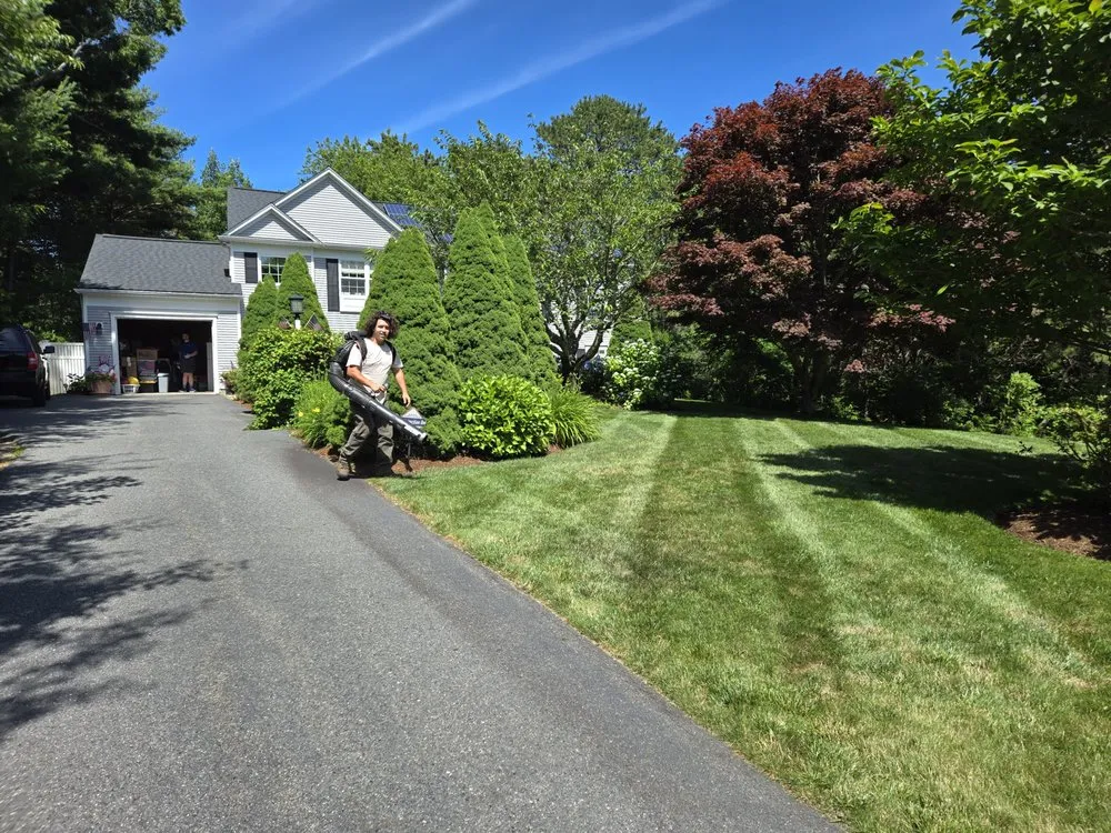 Reliable lawn mowing service in Buzzards Bay, MA by Lawns & More