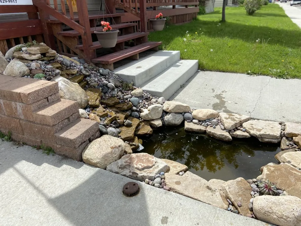 Expert landscape installation in Sheridan, WY by Lawns & Ponds Landscaping