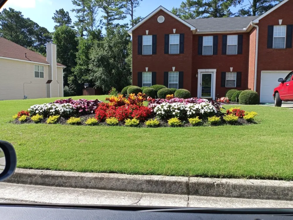 Professional garden landscaping with custom design across Jefferson, GA - Lawns 4 Kings And Queens
