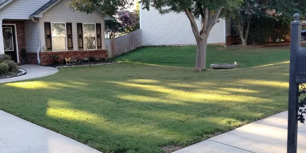 Custom landscaping services in Jefferson, GA by Lawns 4 Kings And Queens