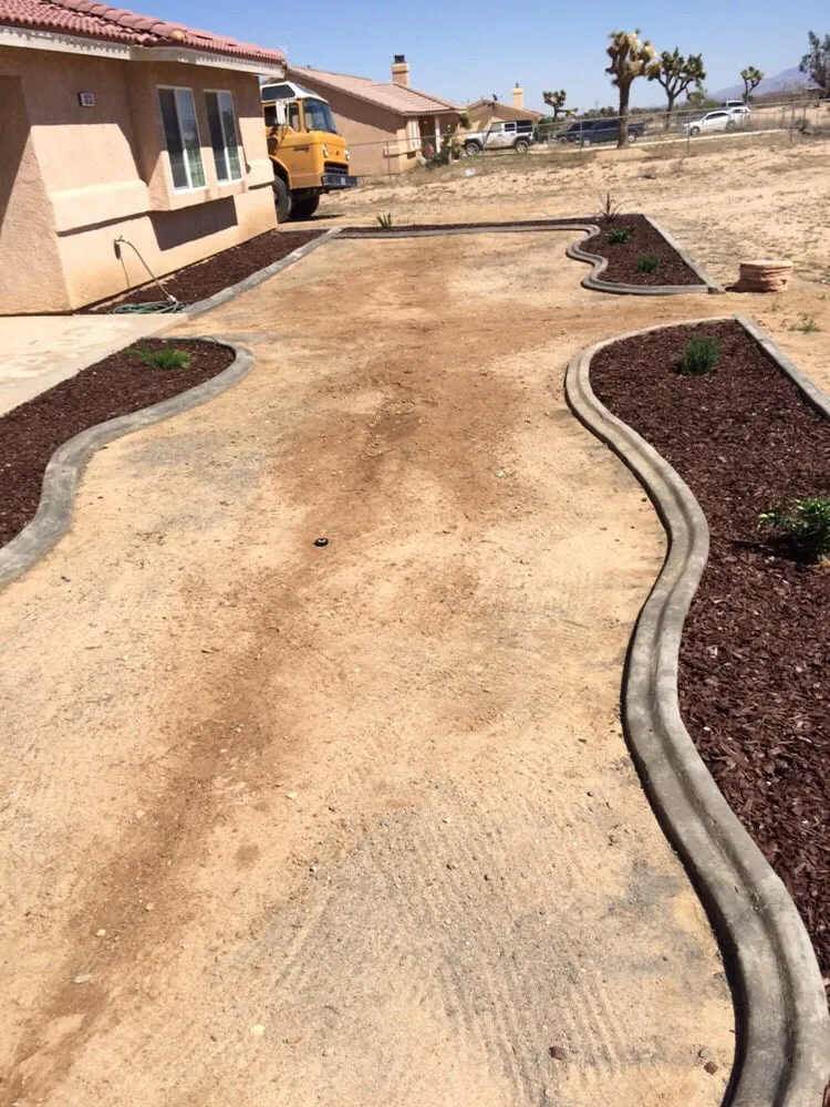 Professional garden landscaping in Hesperia, CA by Lawns and Beyond & Lawncare & Landscaping