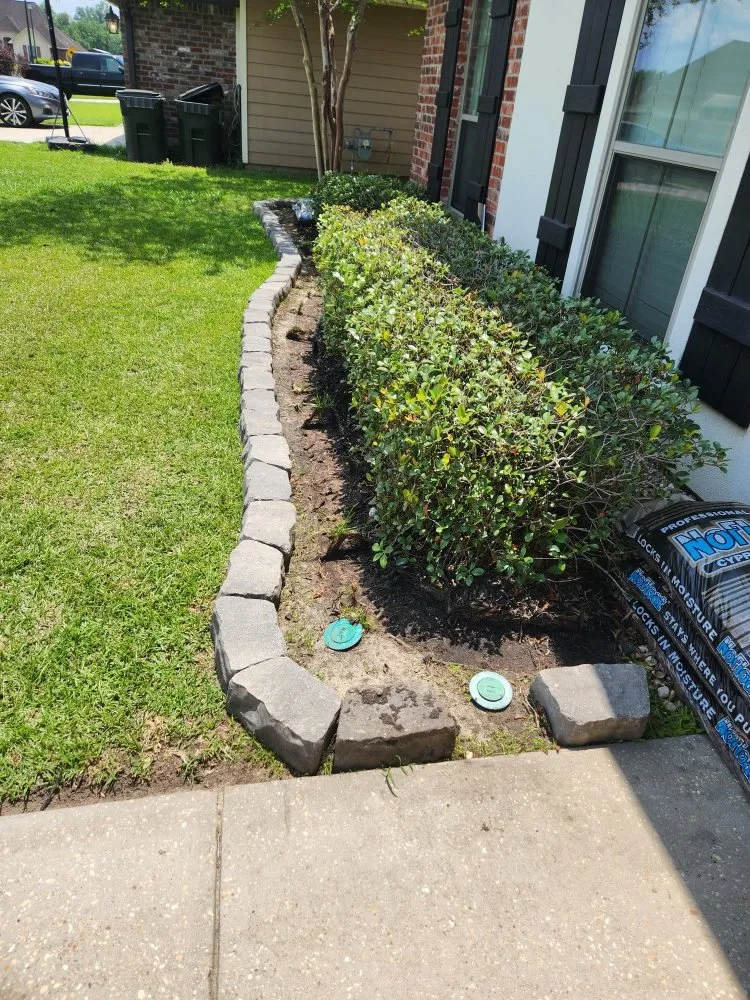 Expert lawn mowing service for residential properties in Prairieville, LA by Lawns and Lagniappe