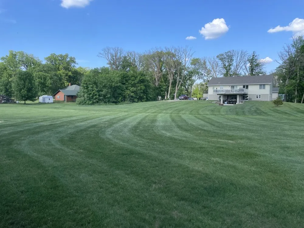 Affordable garden landscaping in Clarissa, MN by Lawns and More Property Maintenance