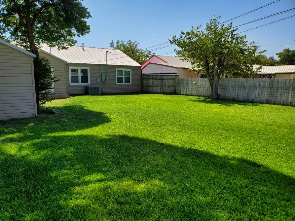 Custom landscape installation in Midland, TX - Lawns by Jason