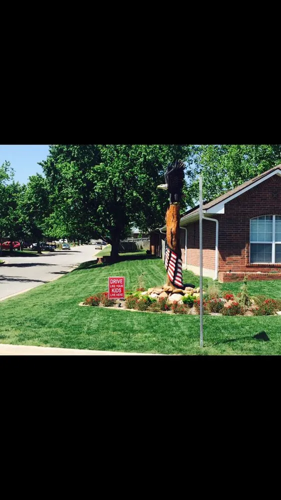 Local landscape design in Yukon, OK by Lawns By Led