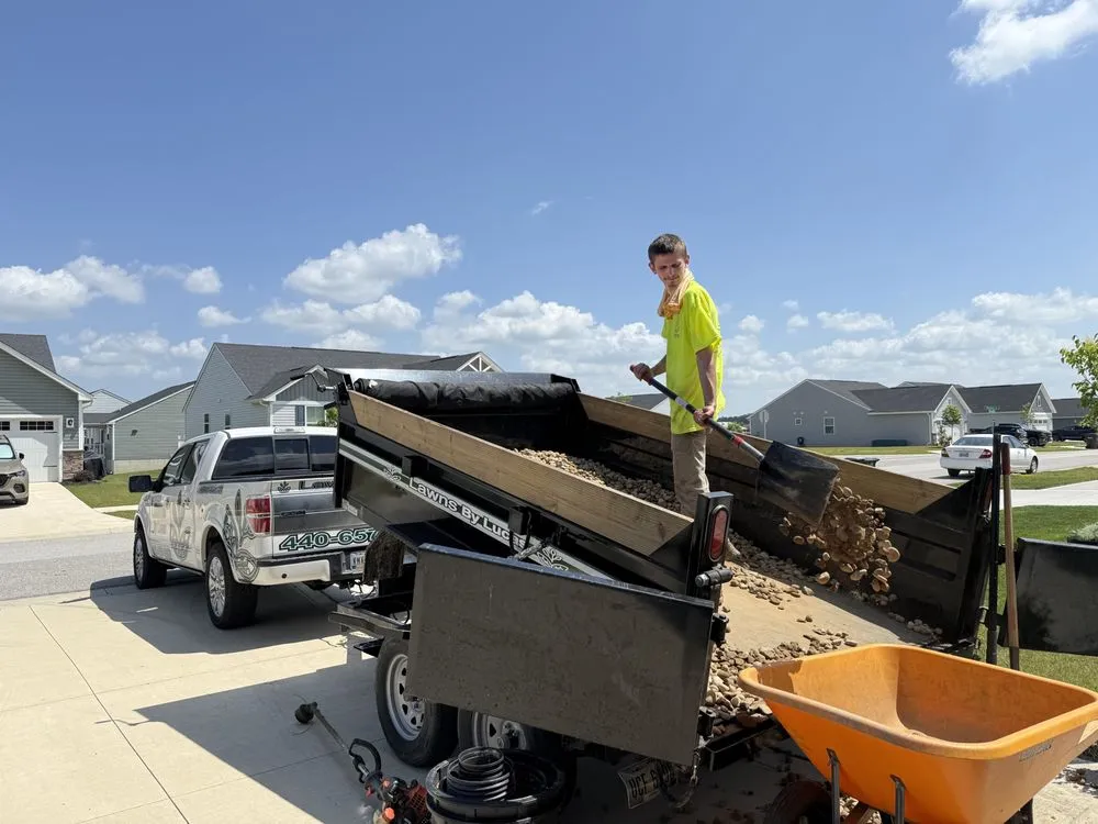 Trusted residential landscaping for residential properties in Grafton, OH by Lawns By Lucas