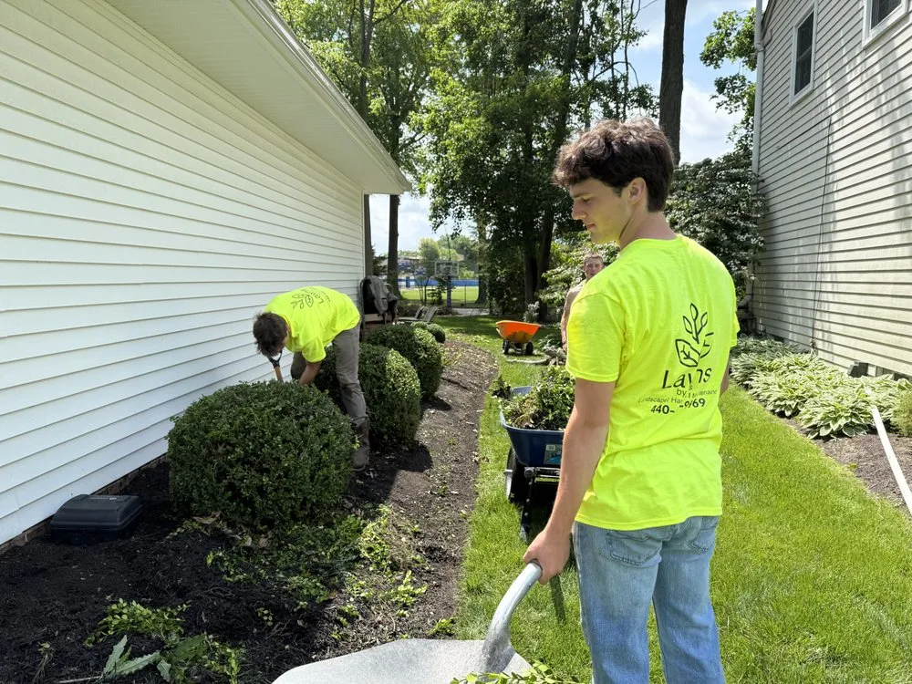 Affordable landscape installation for homes across Grafton, OH - Lawns By Lucas