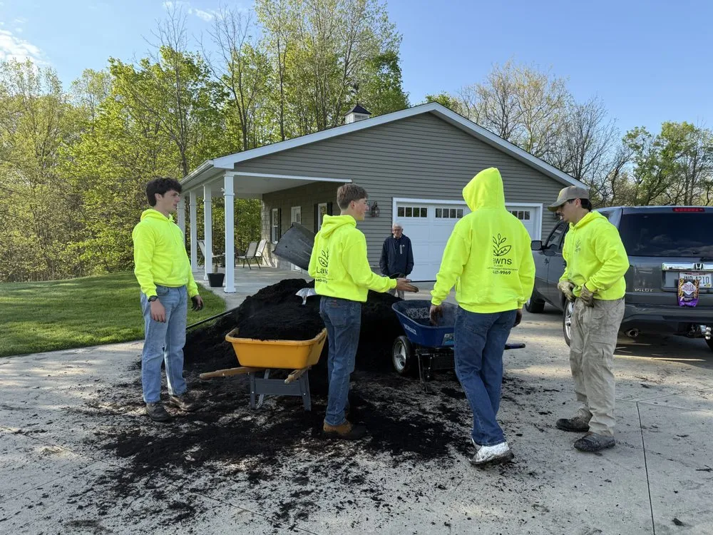 Expert garden landscaping for outdoor upgrades in Grafton, OH by Lawns By Lucas