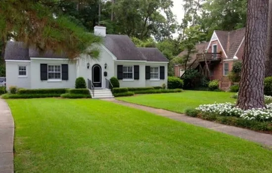 Custom yard cleanup service with custom design across Dallas, GA - Lawns By Mark