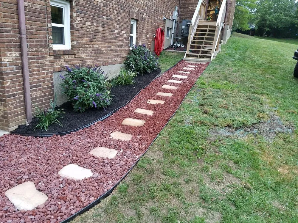 Custom residential landscaping for outdoor upgrades in Cincinnati, OH by Lawns By Nick