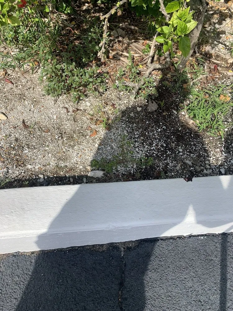 Custom landscape installation in Cocoa Beach, FL by Lawns by Scott