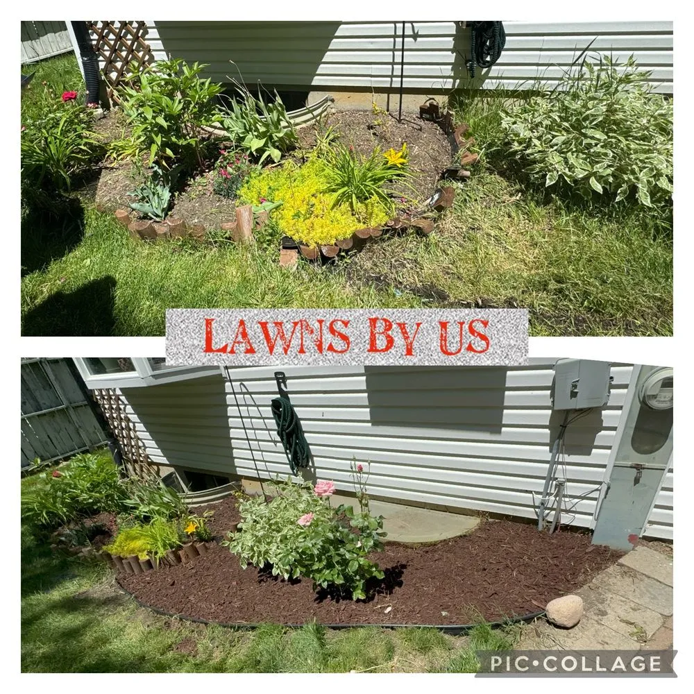 Professional outdoor landscaping for homes in Schaumburg, IL by Lawns By Us