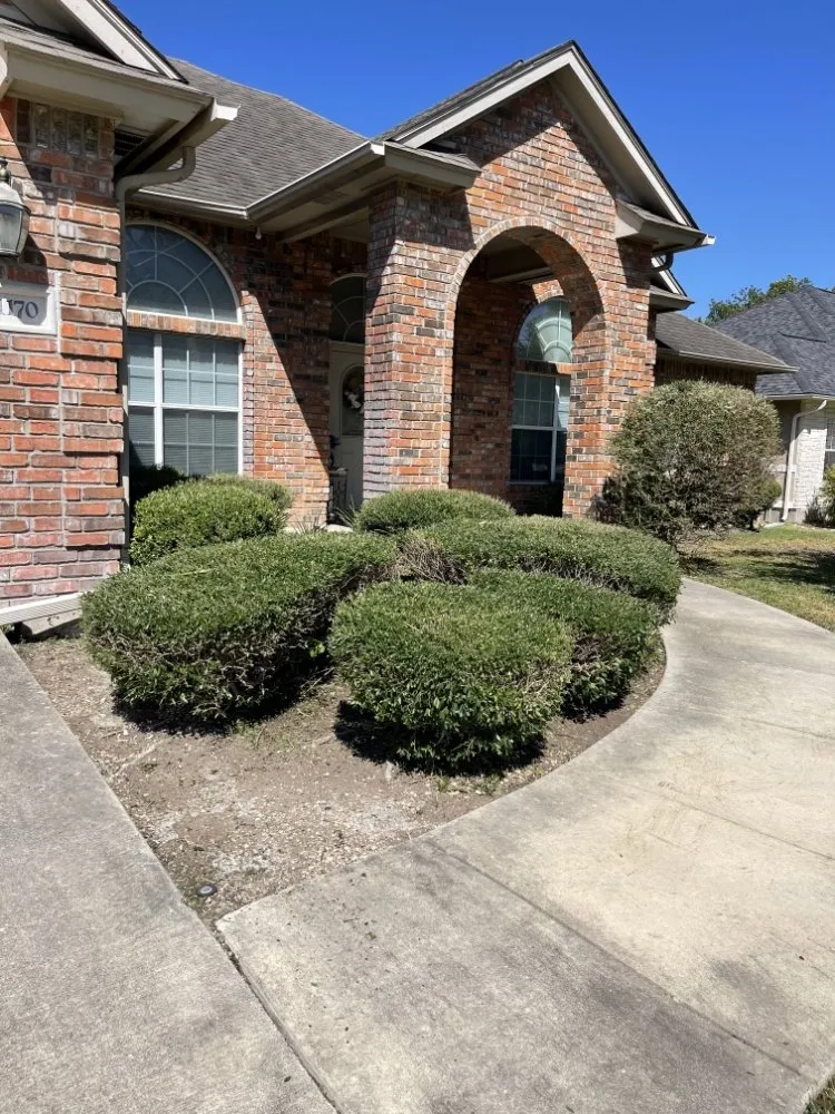 Custom outdoor landscaping for outdoor upgrades in Seguin, TX by Lawns N Beyond