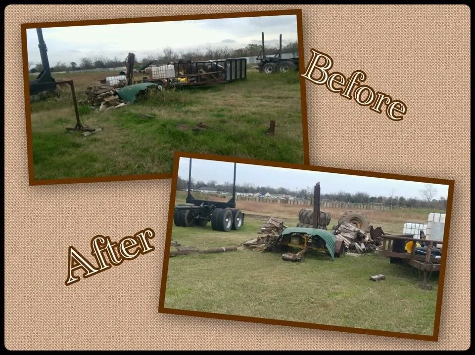 Reliable yard cleanup service in Houston, TX by Lawns Of Luxury